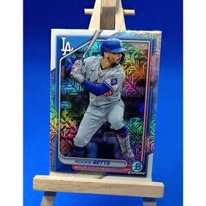 2024 Bowman Chrome - Mookie Betts #62 Mojo Refractor